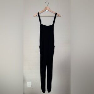 ASOS Black size 4 strappy Viscose Jumpsuit